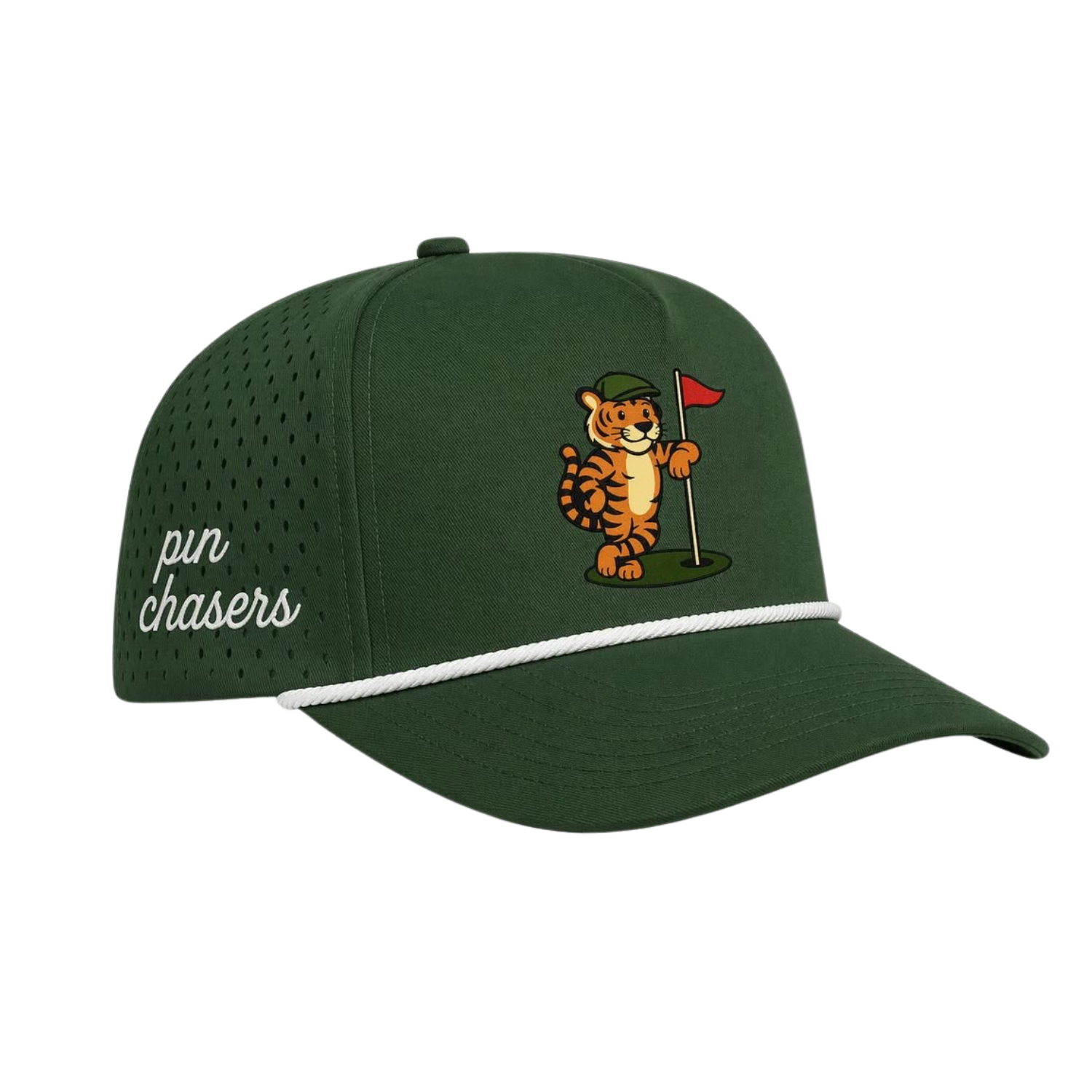 Tiger Performance Hat - Forest Green