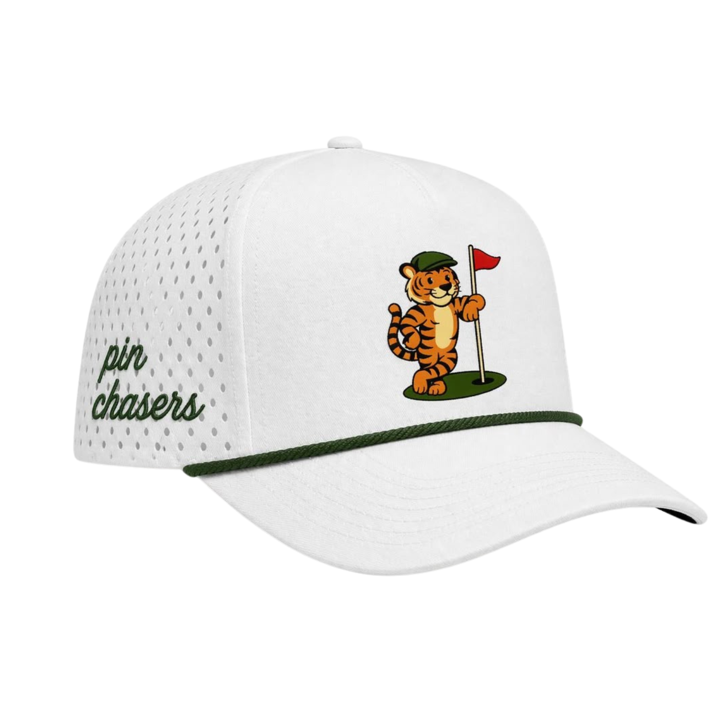 Tiger Performance Hat - White