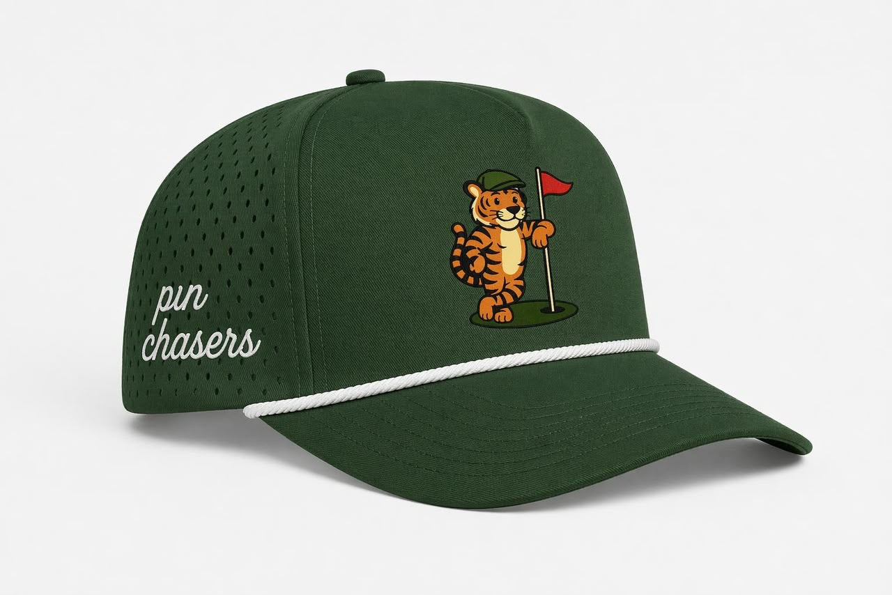 Tiger Performance Hat - Forest Green